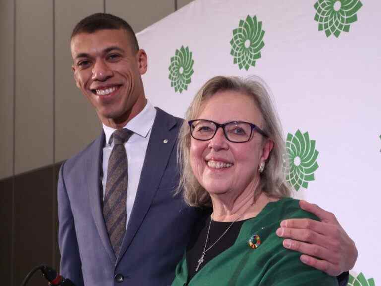 Elizabeth May élue à nouveau chef des Verts, pour partager le fardeau avec Jonathan Pedneault