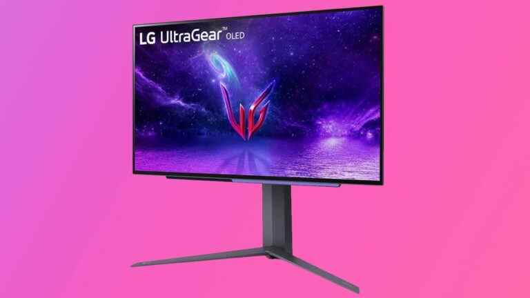 LG lance un moniteur de jeu OLED de 27 pouces à 240 Hz