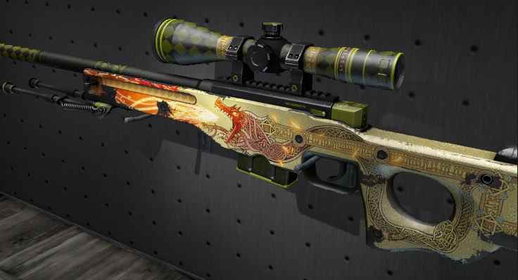 Pistolet AWP Dragon Lore CSGO