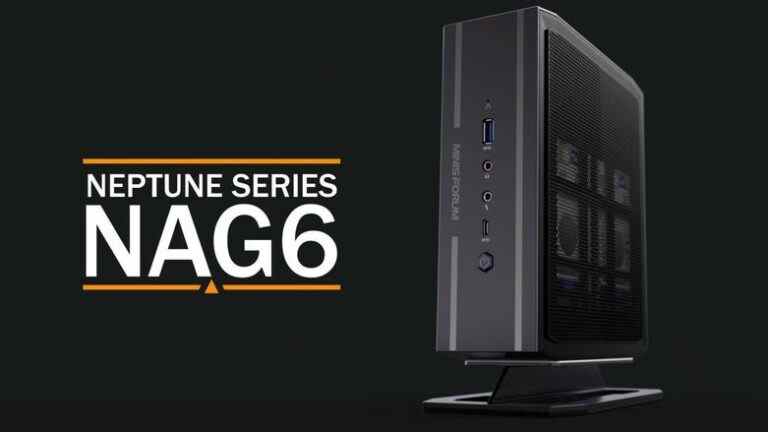 Minisforum NAG6 combine i9-12900H et RX 6600M dans un boîtier de 2,7 litres