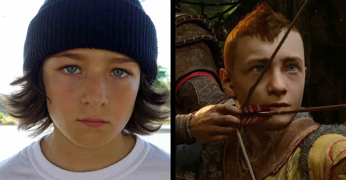 Sunny Suljic en tant qu'acteurs de la voix d'Atreus God of War Ragnarok