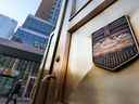 L'entrée du Calgary Courts Centre.