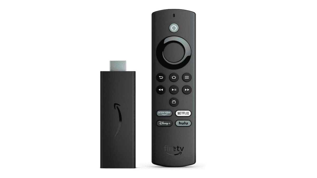 the amazon fire tv stick light with alexa voice remote