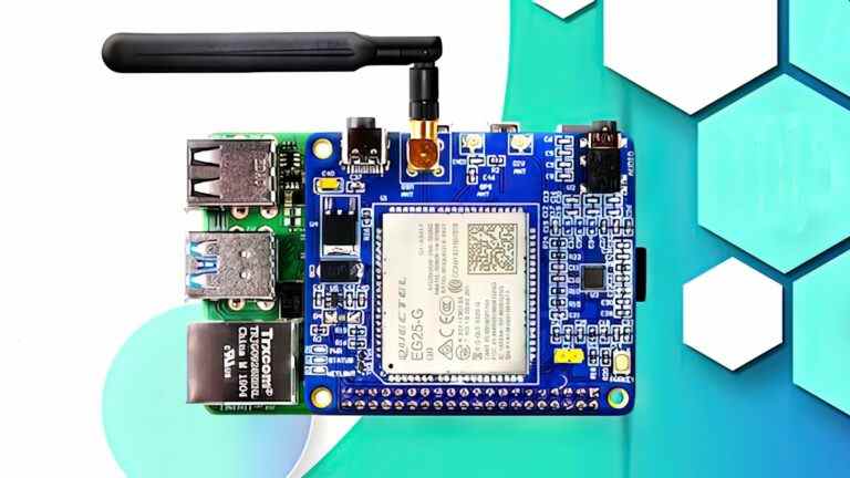 Le chapeau LTE financé par le crowdfunding pour Raspberry Pi atteint la cible Kickstarter