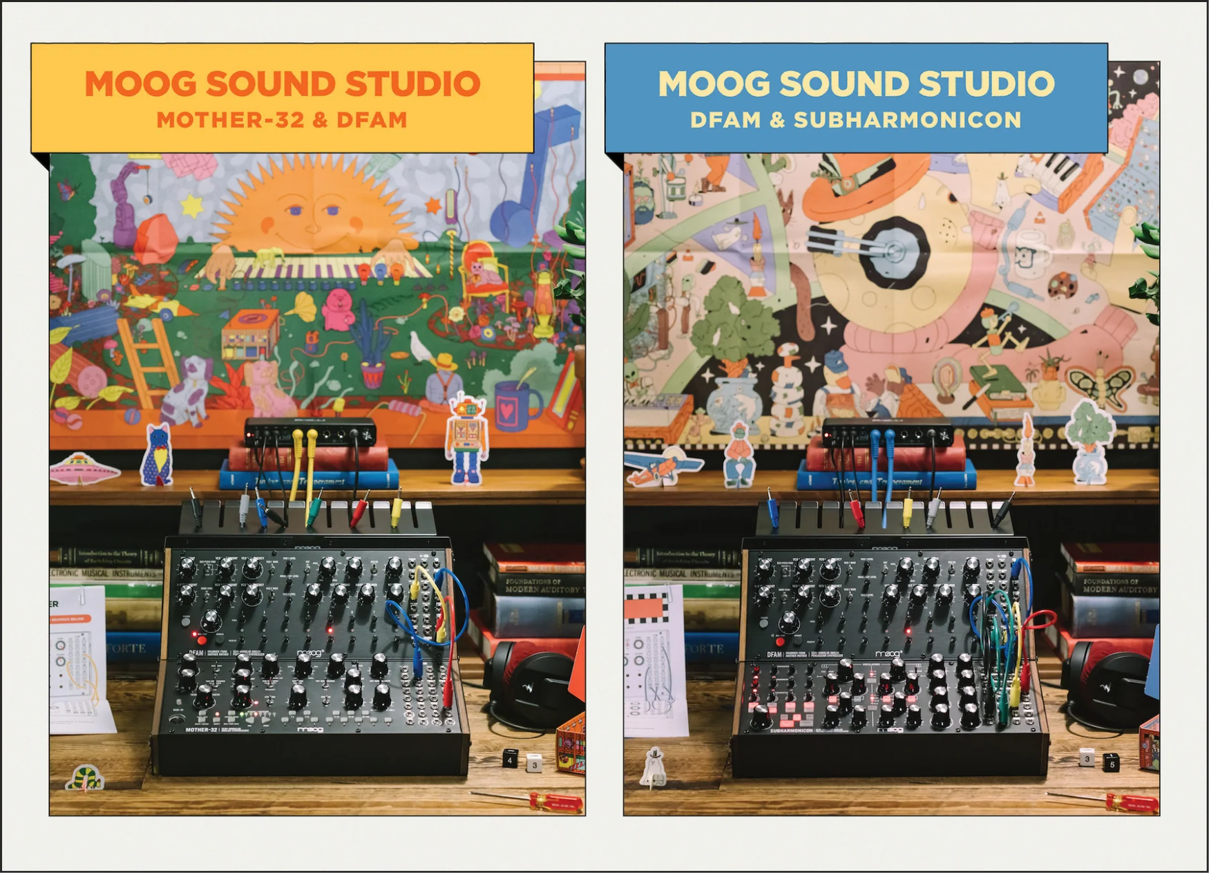 Studio de son Moog