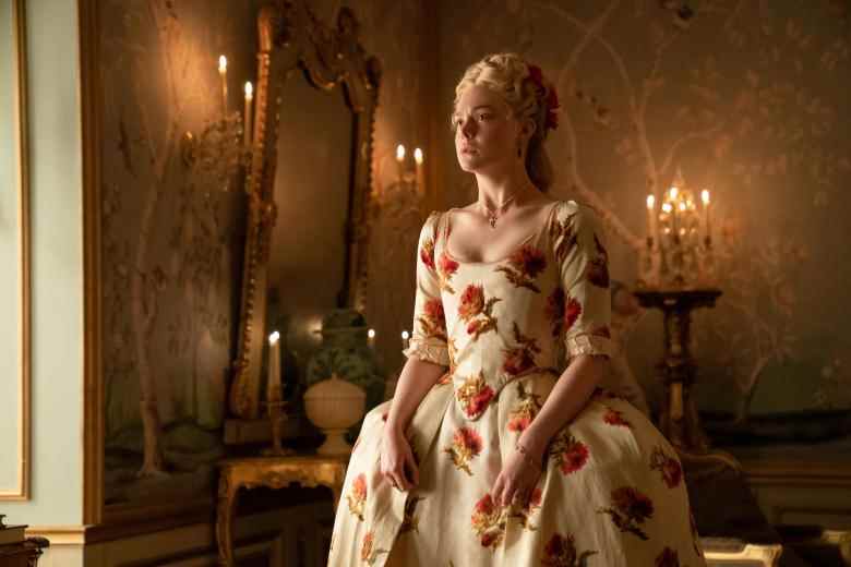 Elle Fanning as Catherine in Hulu original series "The Great"