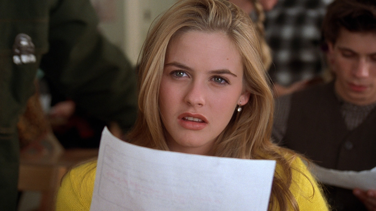 Alicia Silverstone est perplexe et/ou dégoûtée dans Clueless.