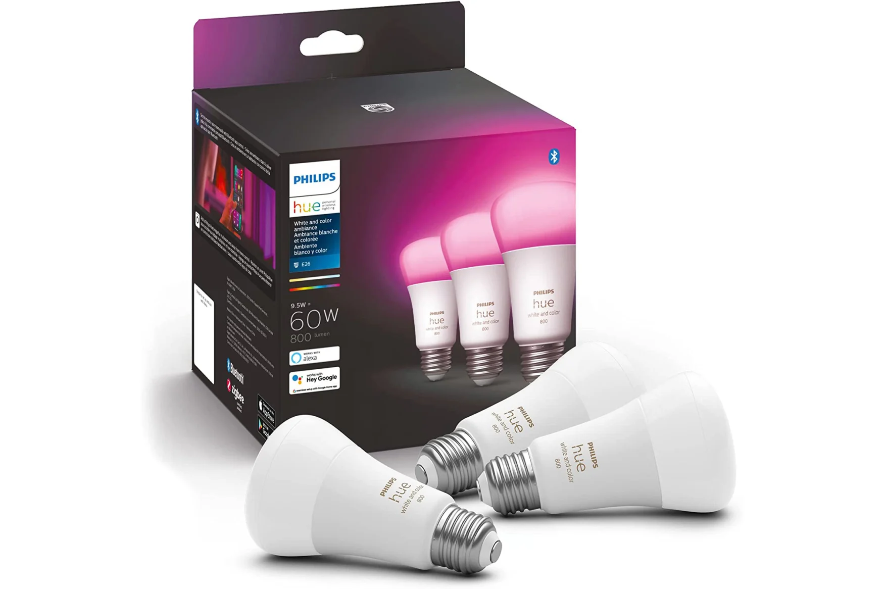 Ampoules connectées Philips Hue