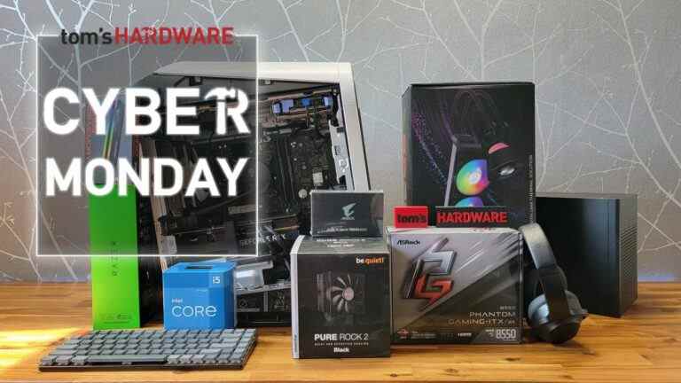 Meilleures offres Cyber ​​​​Monday sur le matériel PC: CPU, GPU, SSD et plus