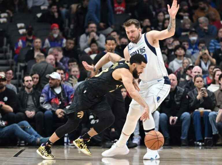 Les Raptors contiennent Luka Doncic et remportent un thriller sur les Mavericks