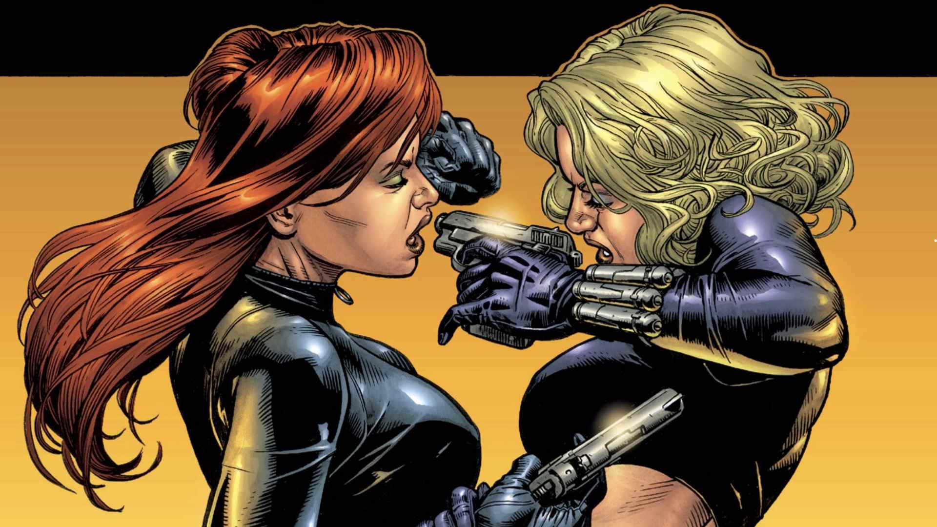 Natasha Romanoff et Yelena Belova dans les comics