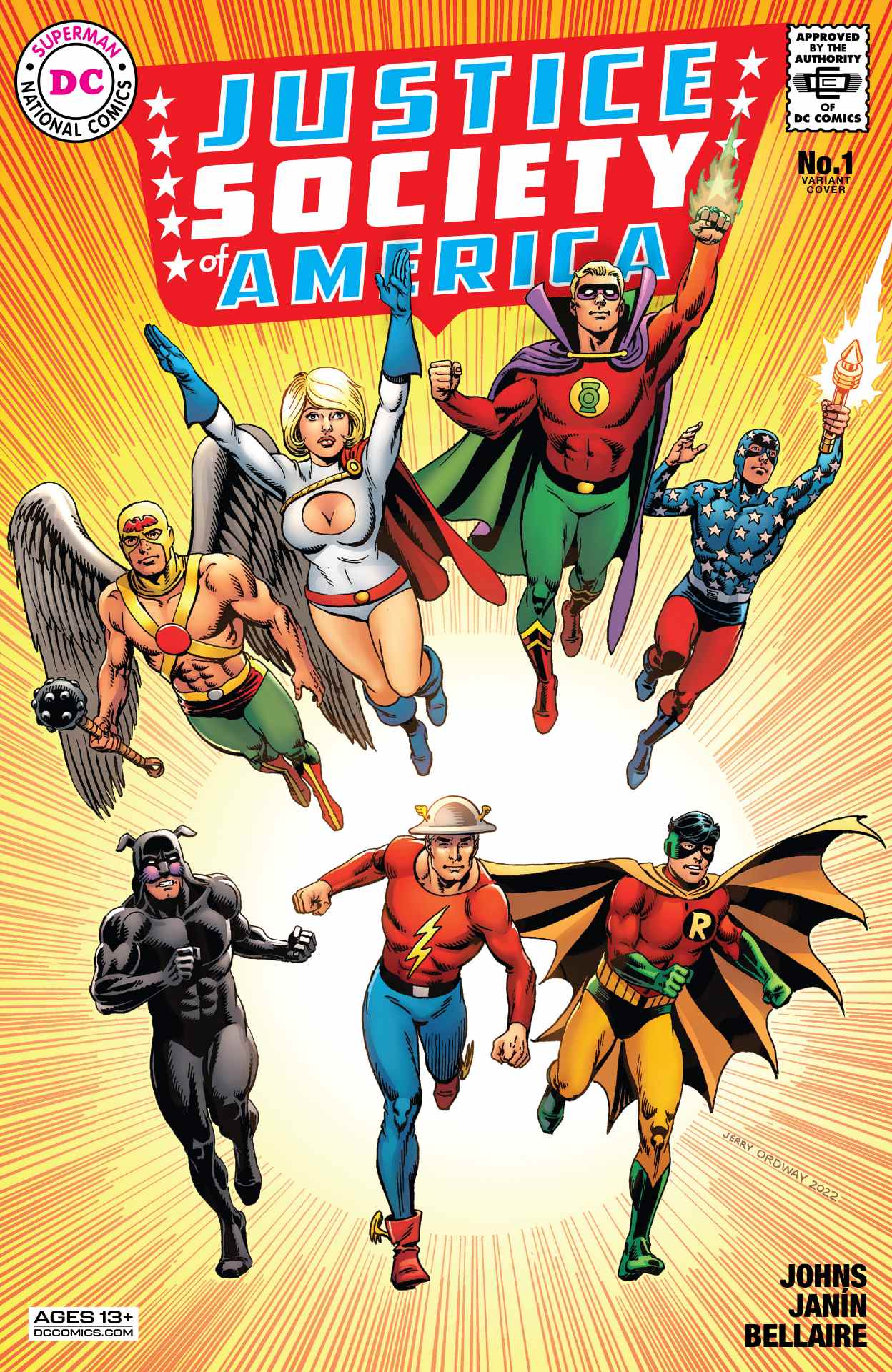 Art #1 de la Justice Society of America