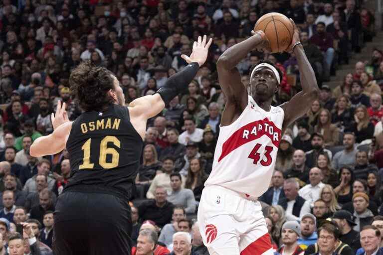 Siakam domine en retour pour mener les Raptors devant les Cavaliers