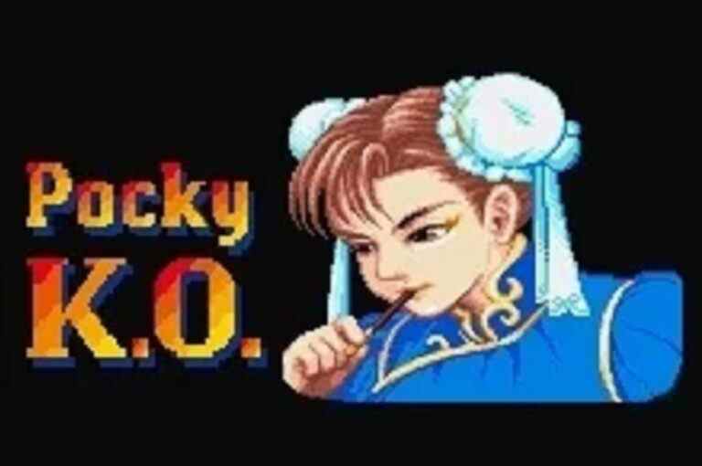 Pocky et Street Fighter s'associent pour une variante SFII bâtarde – Destructoid
