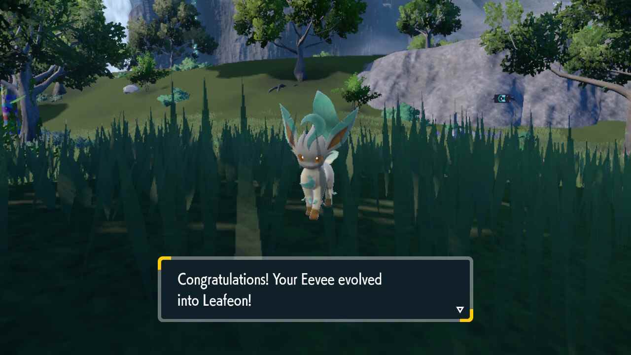 Leafeon n'est qu'une des huit évolutions d'Evoli.