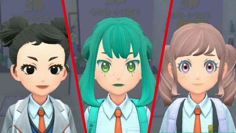 Pokémon Scarlet & Violet: comment changer de coupe de cheveux, tous les styles de cheveux et les couleurs de cheveux
