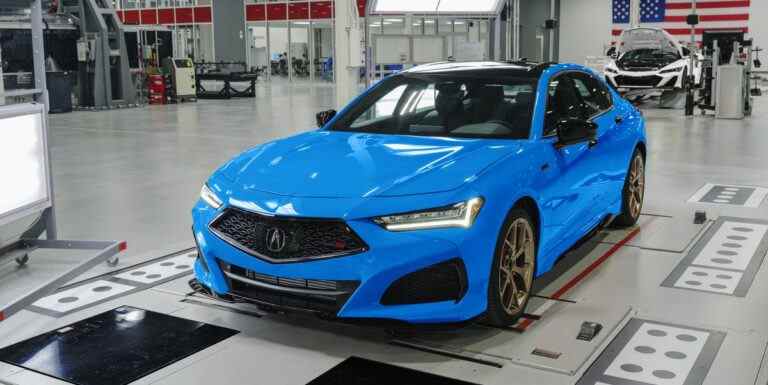 Acura évalue l’édition 2023 TLX Type S PMC à près de 64 000 $