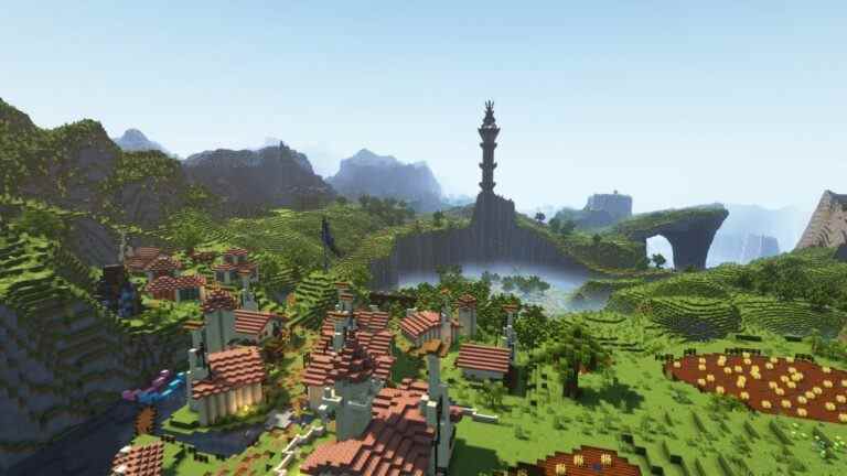 Aléatoire: cet énorme souffle de la construction sauvage de Minecraft ajoute le domaine de Zora, Vah Ruta et plus
