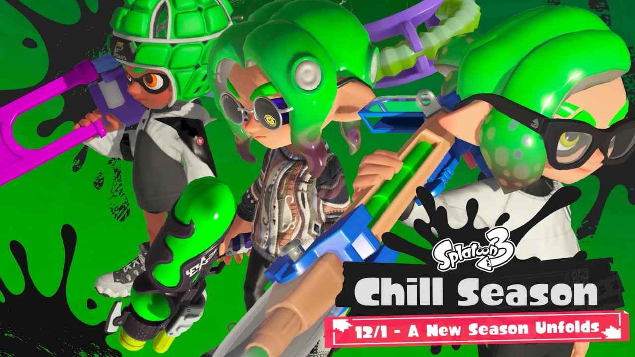 Annonce de la mise à jour 'Chill Season 2022' de Splatoon 3 - Nouvelles armes, étapes, modes de jeu et plus
