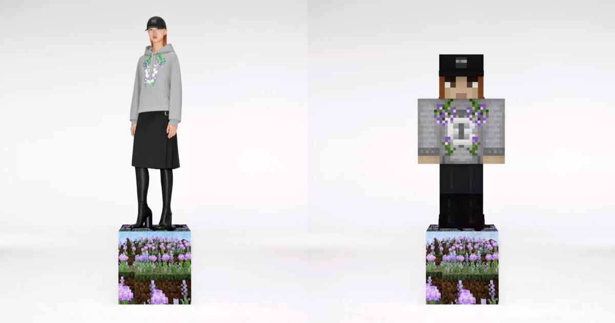 Burberry and Minecraft collab