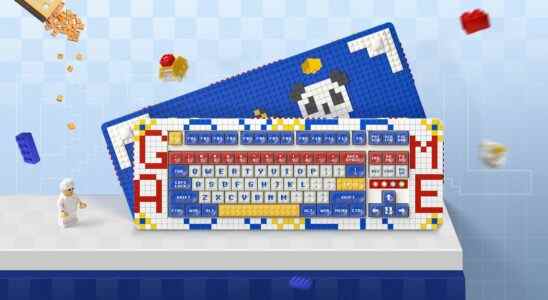 Ce clavier mécanique compatible Lego est brillant ou incroyablement stupide