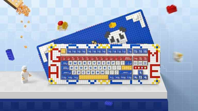 Ce clavier mécanique compatible Lego est brillant ou incroyablement stupide
