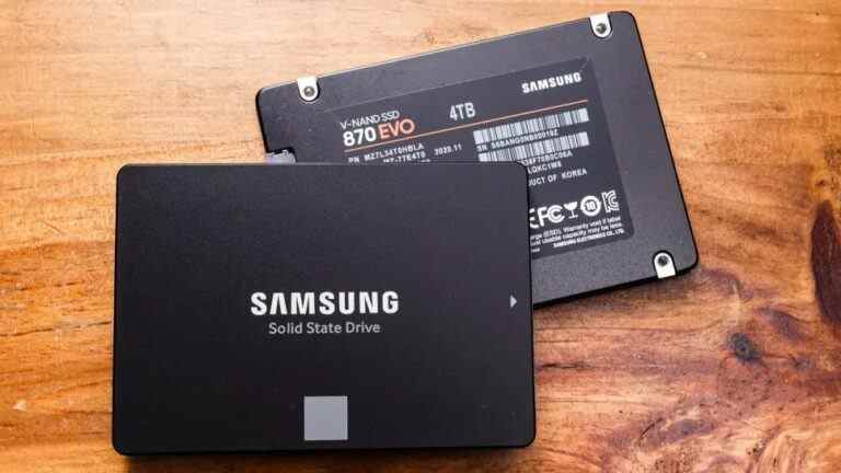 Ces offres SSD de 4 To commencent à seulement 185 $