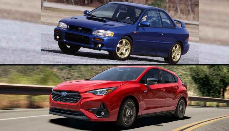 Comment la nouvelle Subaru Impreza RS 2024 se compare à la 2.5 RS d’origine