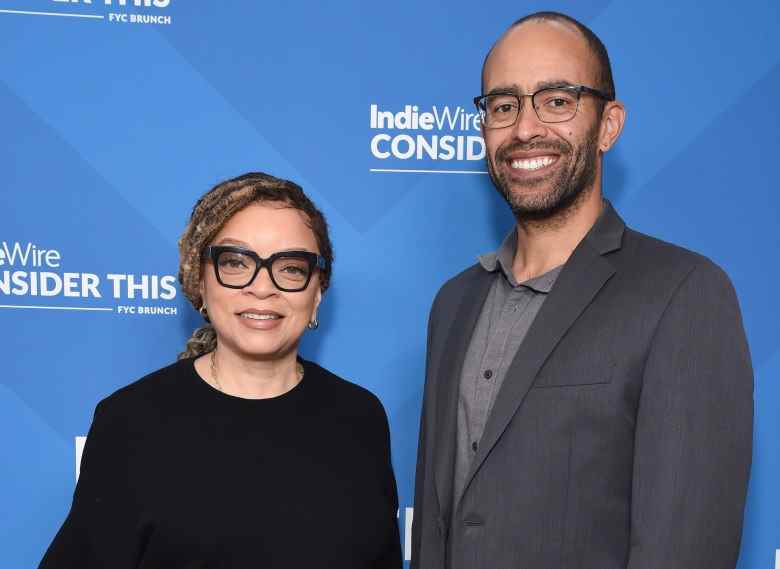 Ruth Carter (Costume Designer) and Nate Moore (Producer) arrive at the 2022 IndieWire FYC Consider This Brunch  at the Citizen News on November 18th, 2022 in Hollywood, California.