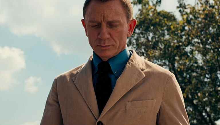 Daniel Craig as James Bond in No Time to Die.