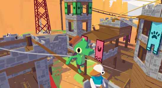 Lil Gator Game release date trailer Nintendo Switch PC Steam Playtonic Friends MegaWobble nonviolent adorable adventure