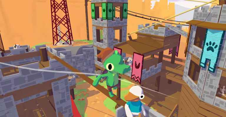 Lil Gator Game release date trailer Nintendo Switch PC Steam Playtonic Friends MegaWobble nonviolent adorable adventure