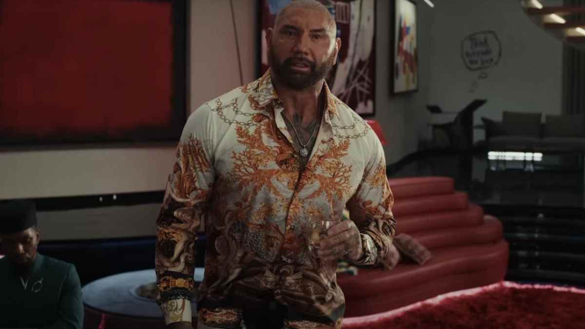 Dave Bautista fait un clin d'œil sournois aux Avengers dans le nouveau Glass Onion: A Knives Out Mystery Trailer
