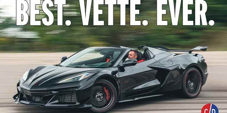 Difficile de croire que la Chevrolet Corvette Z06 2023 existe