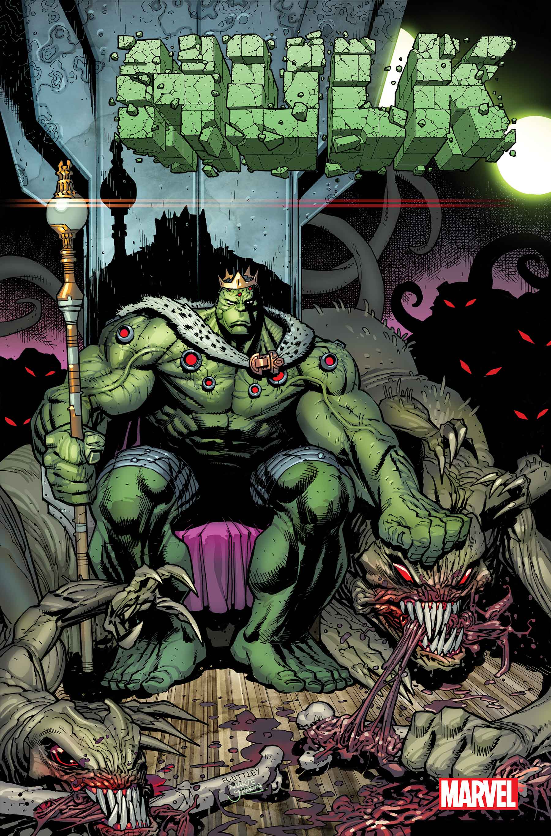 Couverture de Hulk #12 par Ryan Ottley