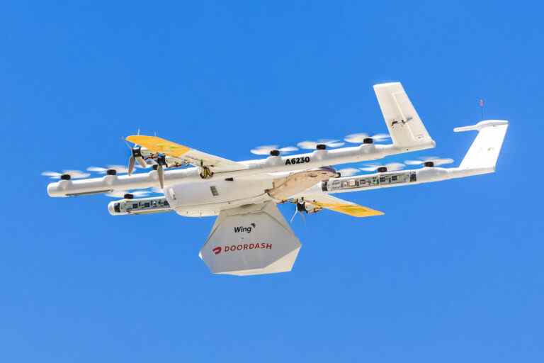 DoorDash pilote des livraisons de drones avec Wing en Australie