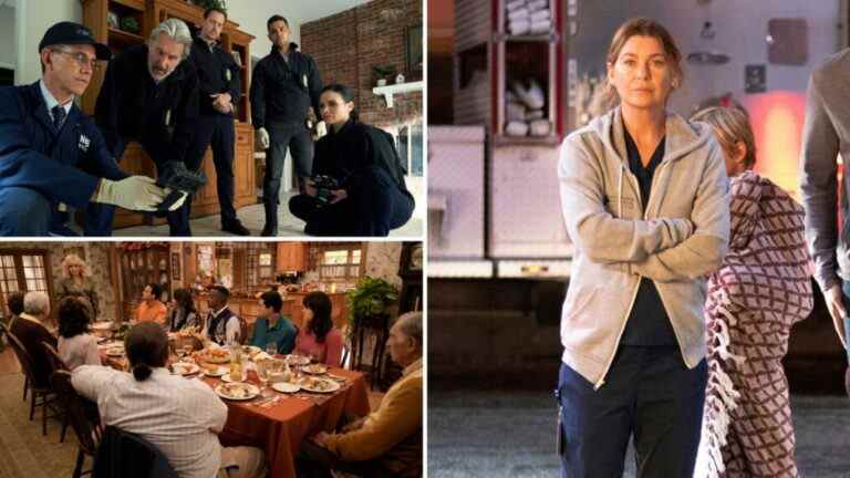 'NCIS,' 'The Goldbergs,' and 'Grey's Anatomy'