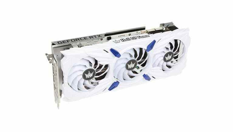 Galax Intros RTX 3060 Ti G6X Hof Pro avec conception à trois ventilateurs