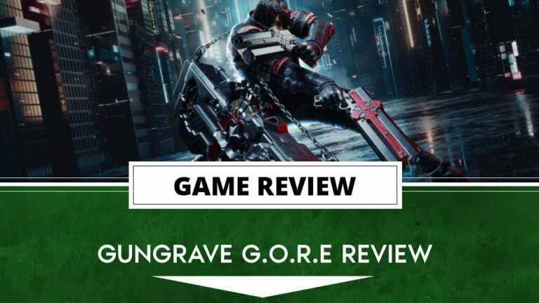 Gungrave GORE Review – Faire des trous dans les ennemis