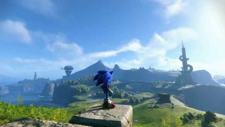 Île bêta inutilisée trouvée dans les fichiers Switch de Sonic Frontiers
