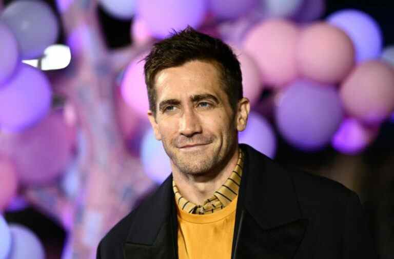 LONDON, ENGLAND - NOVEMBER 17: Jake Gyllenhaal attends the UK Premiere of "Strange World" at Cineworld Leicester Square on November 17, 2022 in London, England. (Photo by Gareth Cattermole/Getty Images for Disney )