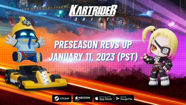 KartRider: Annonce de la date de la pré-saison Drift