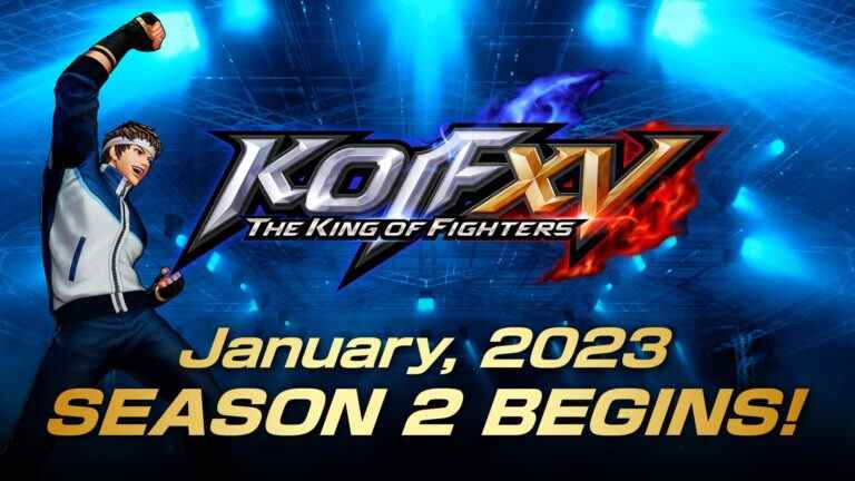 King of Fighters 15 Saison 2 prévue pour janvier 2023, le personnage DLC Shingo Yabuki annoncé