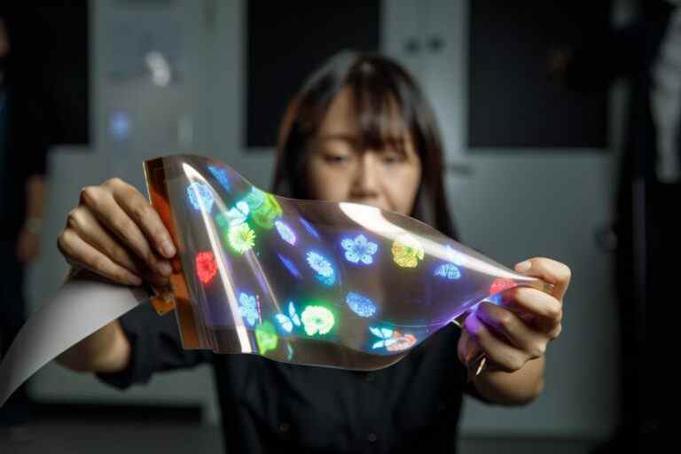 LG Flexible screen