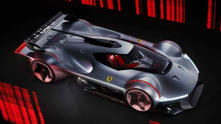 La Ferrari Vision GT de Gran Turismo 7 disponible le 23 décembre est un « concept-car virtuel dédié aux sports mécaniques »