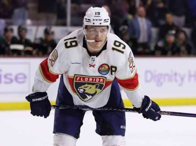 La LNH suspend Matthew Tkachuk des Panthers pour deux matchs