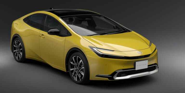 La Toyota Prius 2023 a l’air incroyablement cool