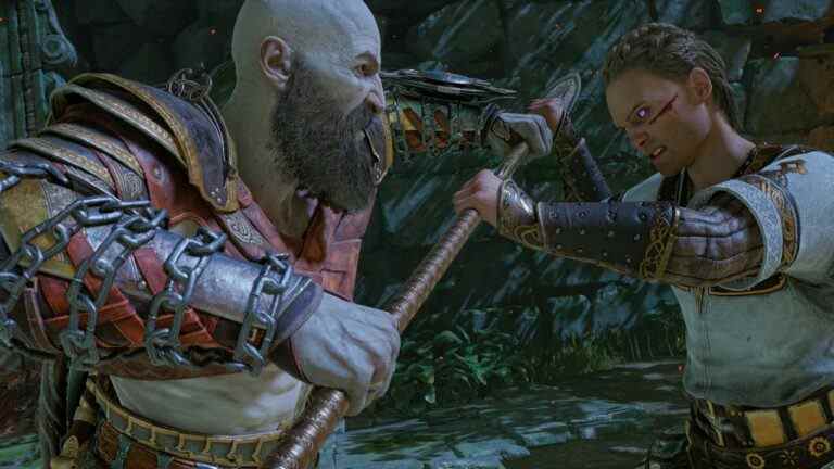 La création du personnage de God of War Ragnarok avec le "visage le plus poinçonnable"
