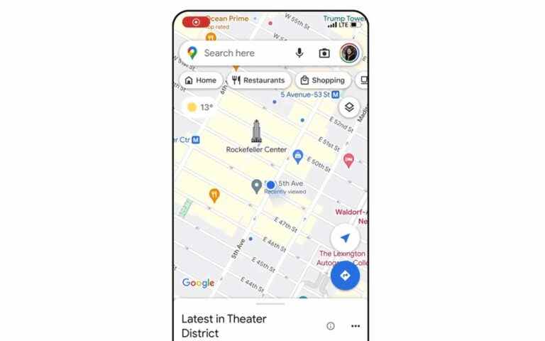 La fonction de recherche Google Live View AR commence à être déployée la semaine prochaine