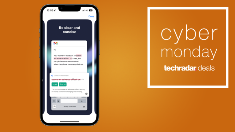 La grammaire est à moitié prix pour le Cyber ​​Monday – et ce n’est pas une faute de frappe